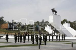 ENSAYO DE LA CEREMONIA DEL 5 DE MAYO