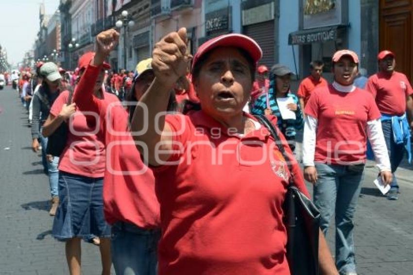 MANIFESTACIÓN ANTORCHA MAGISTERIAL