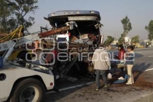 TRÁFICO POR ACCIDENTE EN AUTOPISTA