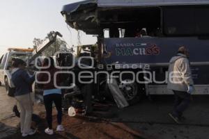 TRÁFICO POR ACCIDENTE EN AUTOPISTA