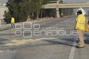 TRÁFICO POR ACCIDENTE EN AUTOPISTA