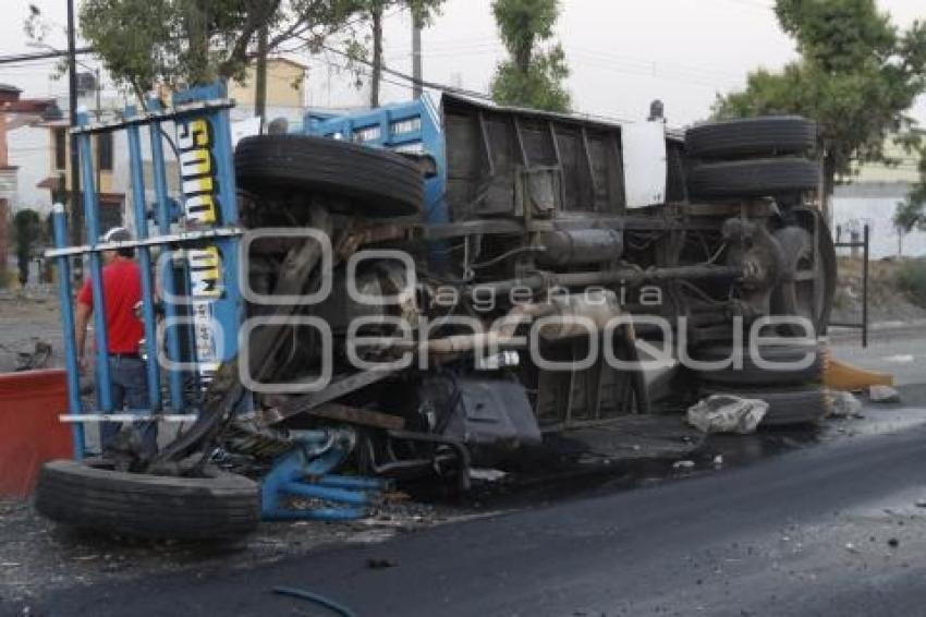 ACCIDENTE AUTOPISTA MÉXICO-PUEBLA