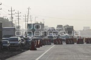 TRÁFICO POR ACCIDENTE EN AUTOPISTA