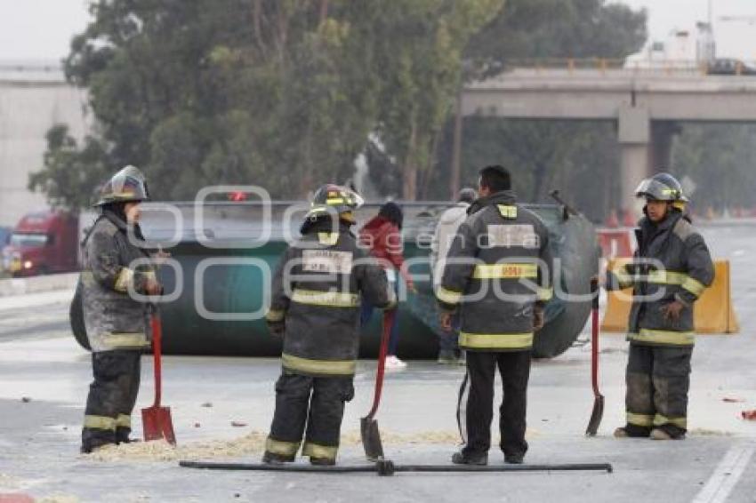 ACCIDENTE AUTOPISTA MÉXICO-PUEBLA