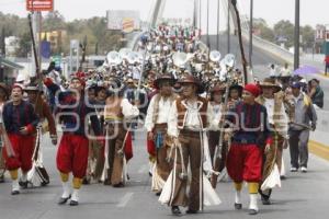 ENSAYO DEL DESFILE DEL 5 DE MAYO