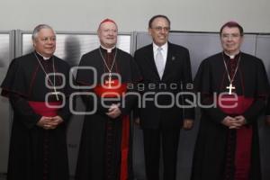 RECIBE DOCTORADO HONORIS CAUSA CARDENAL GIANFRANCO RAVASI UPAEP