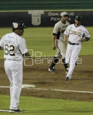 PERICOS VS RIELEROS . BEISBOL