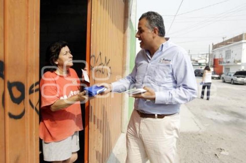 FRANCO RODRÍGUEZ REALIZA RECORRIDO EN BUGAMBILIAS