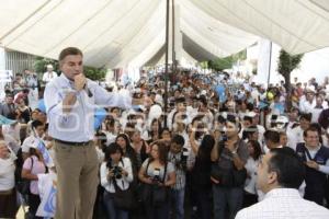 INAUGURA ANTONIO GALI CASA DE GESTIÓN