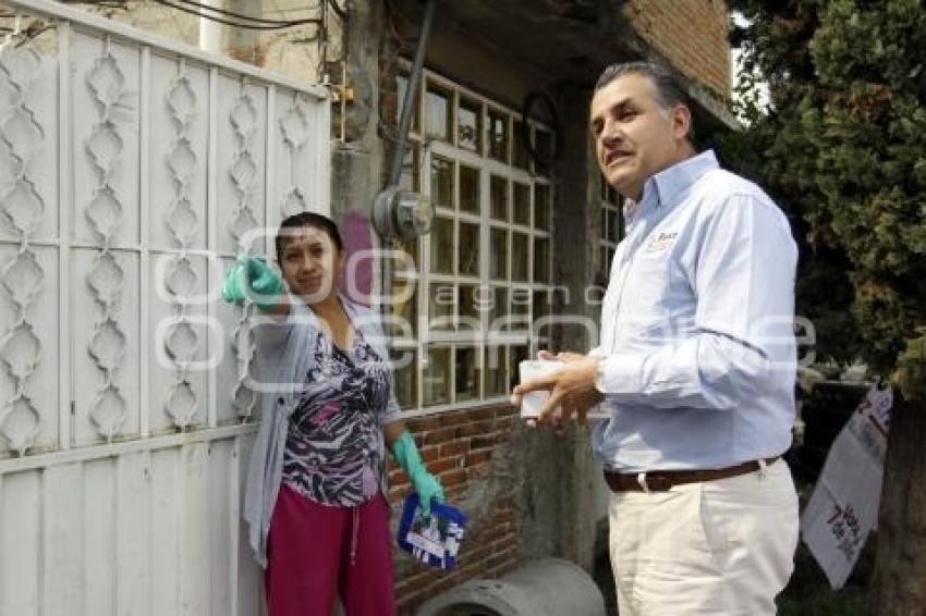 FRANCO RODRÍGUEZ REALIZA RECORRIDO EN BUGAMBILIAS