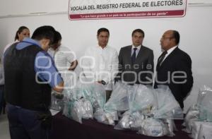 RESGUARDO CREDENCIALES PARA VOTAR . IFE