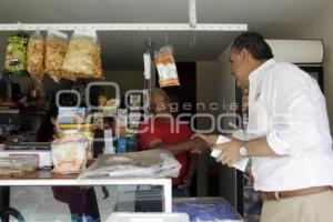 FRANCO RODRÍGUEZ VISITA COLONIAS DEL SUR
