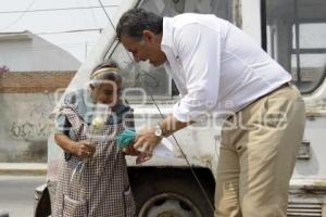 FRANCO RODRÍGUEZ VISITA COLONIAS DEL SUR