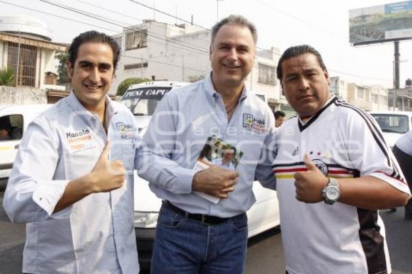 PABLO RODRIGUEZ CANDIDATO DISTRITO 14 PUEBLA UNIDAD INAUGURACIÓN CASA DE CAMPAÑA