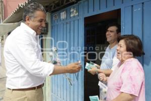 FRANCO RODRÍGUEZ VISITA COLONIAS DEL SUR