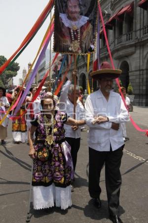 DESFILE DE OAXACA EN EL CENTRO DE PUEBLA