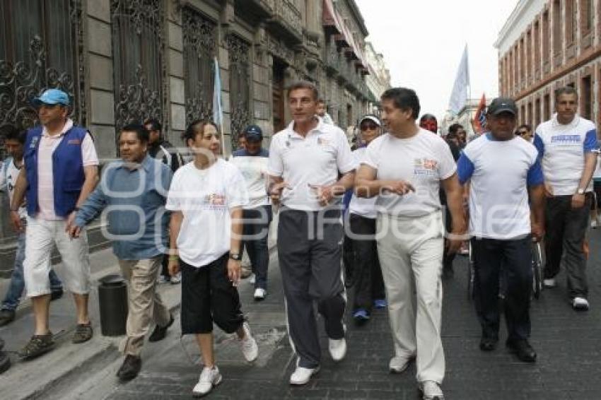 CAMPAÑAS. CAMINATA DE TONY GALI