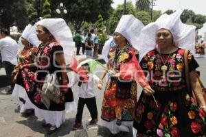 DESFILE DE OAXACA EN EL CENTRO DE PUEBLA