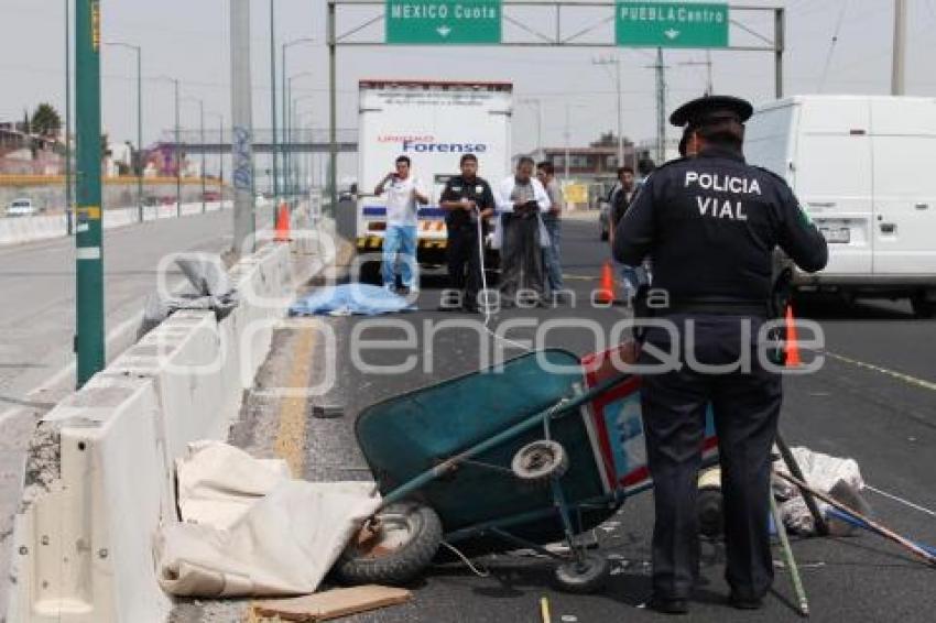 MUERE HOMBRE ATROPELLADO