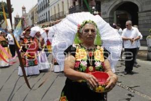 DESFILE DE OAXACA EN EL CENTRO DE PUEBLA