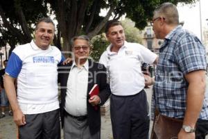 FRANCO RODRÍGUEZ EN CAMINATA CON TONY GALI