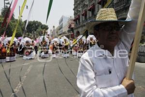 DESFILE DE OAXACA EN EL CENTRO DE PUEBLA