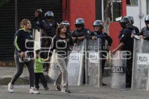 OPERATIVO EN LA 46 PONIENTE.