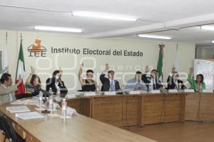 SESIÓN DEL INSTITUTO ELECTORAL DEL ESTADO