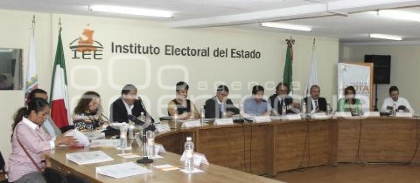 SESIÓN DEL INSTITUTO ELECTORAL DEL ESTADO