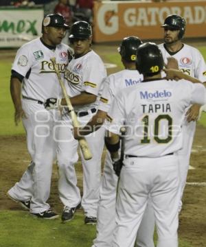 PERICOS VS DIABLOS . BEISBOL