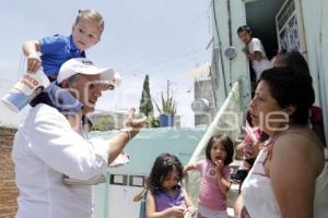 FRANCO RODRÍGUEZ RECORRE AVENIDA MARGARITAS