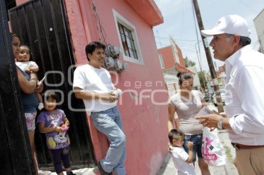 FRANCO RODRÍGUEZ RECORRE AVENIDA MARGARITAS