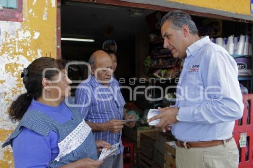 FRANCO RODRÍGUEZ RECORRE SAN BALTAZAR CAMPECHE