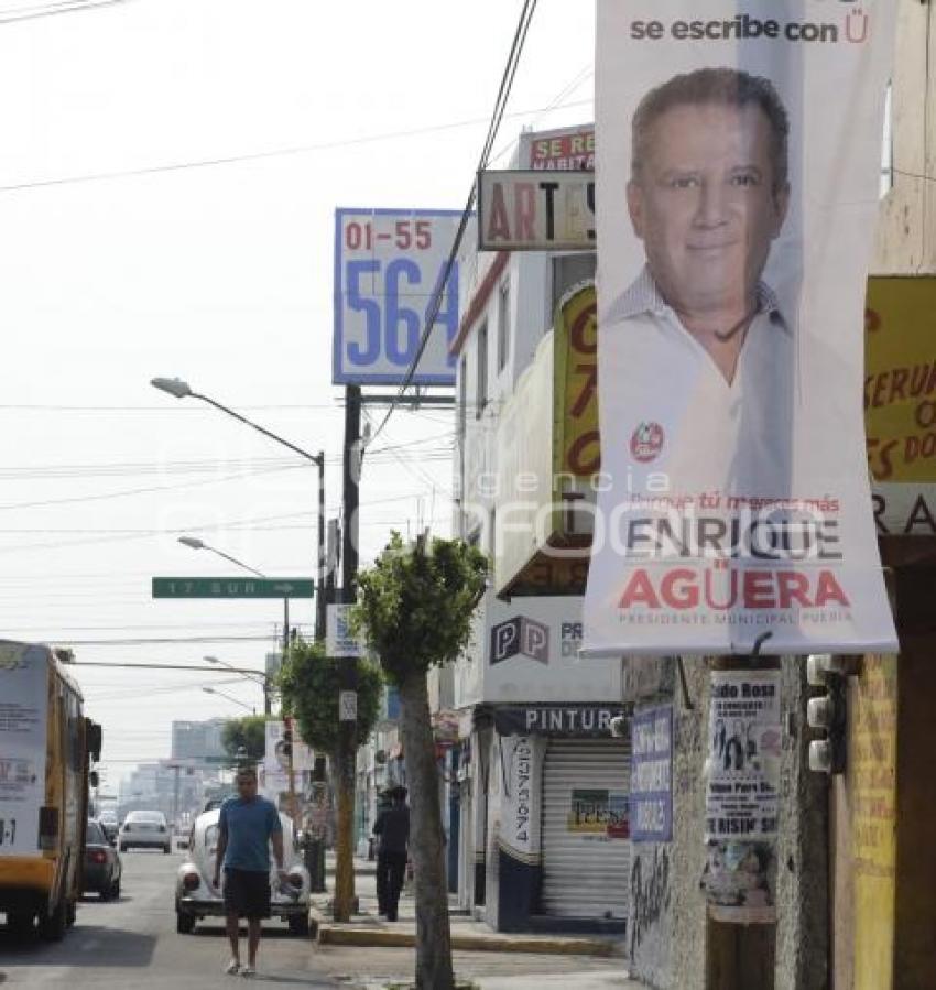 PUBLICIDAD ELECTORAL EN POSTES