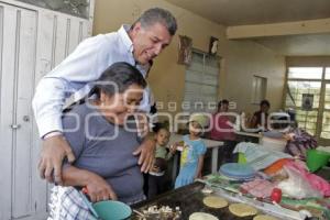 FRANCO RODRÍGUEZ RECORRE SAN BALTAZAR CAMPECHE