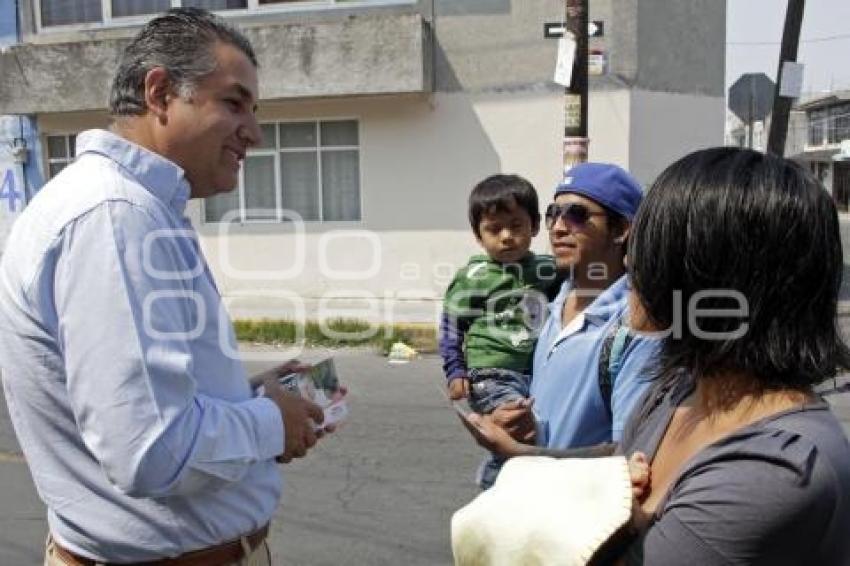 FRANCO RODRÍGUEZ RECORRE SAN BALTAZAR CAMPECHE