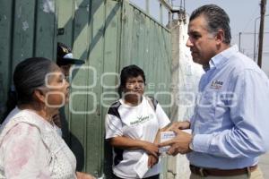 FRANCO RODRÍGUEZ RECORRE SAN BALTAZAR CAMPECHE