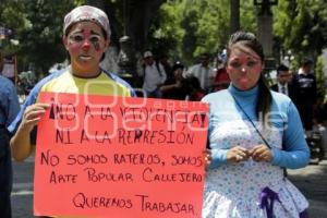 MANIFESTACIÓN DE PAYASOS