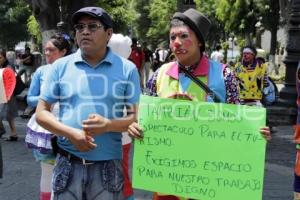 MANIFESTACIÓN DE PAYASOS