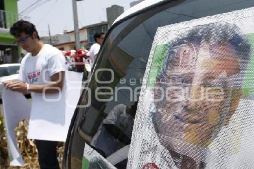 AGÜERA RECORRE ARBOLEDAS DE GUADALUPE Y LA ROSA