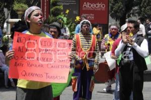 MANIFESTACIÓN DE PAYASOS