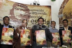 FORO DE POSICIONAMIENTO DE IZQUIERDA ANTE UNA ELECCIÓN DEL ESTADO