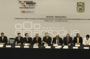 FIRMAN PACTO EQUIDAD DE COMPETENCIA . PACTO POR MÉXICO