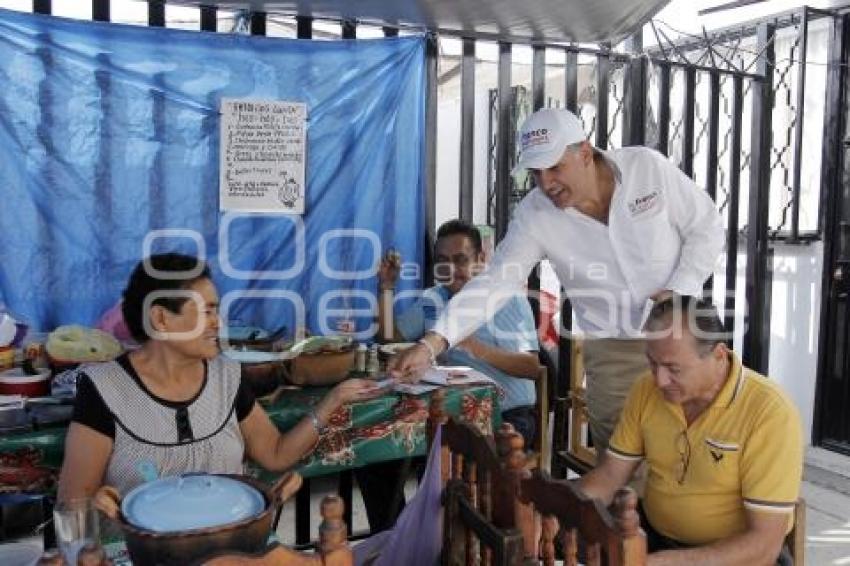 FRANCO RODRÍGUEZ VISITA INFONAVIT 12 DE MAYO