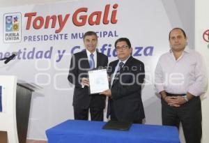 ANTONIO GALI . COALICIÓN PUEBLA UNIDA