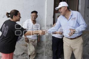 FRANCO RODRÍGUEZ RECORRE BARRIO DEL CARMEN