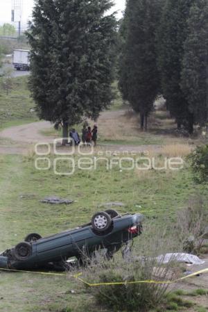 MUERE POR VOLCADURA EN PERIFÉRICO