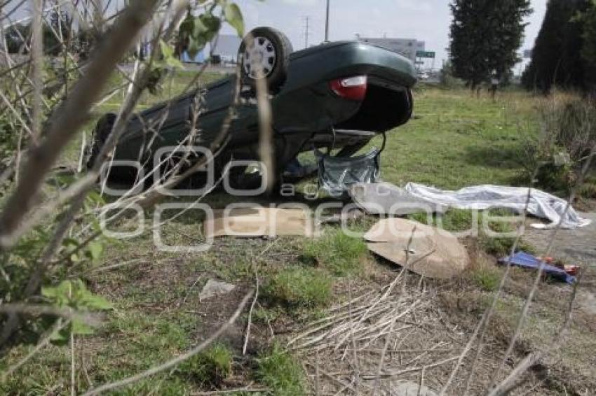 MUERE POR VOLCADURA EN PERIFÉRICO