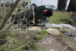 MUERE POR VOLCADURA EN PERIFÉRICO
