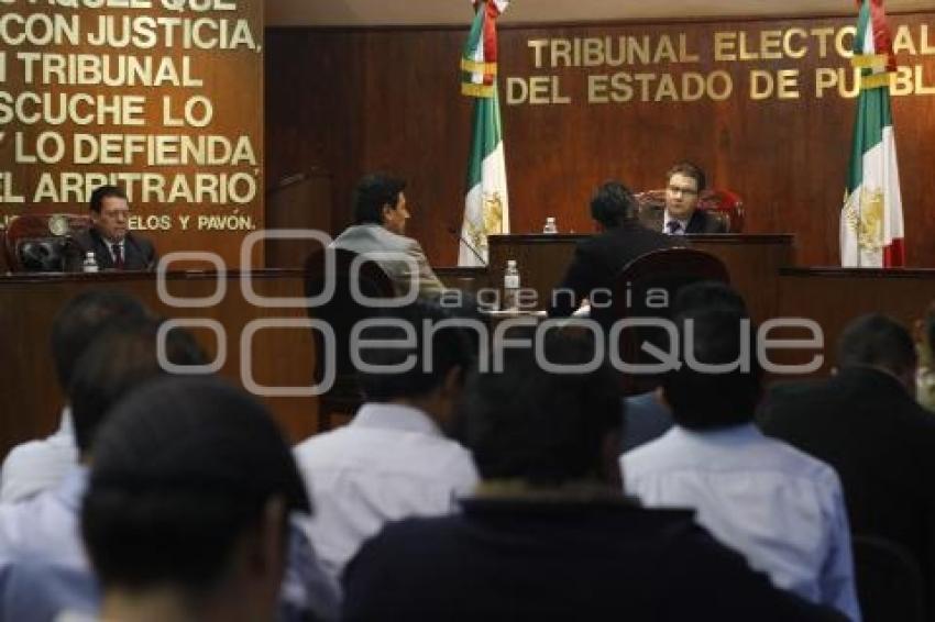 SESIÓN DEL TRIBUNAL ELECTORAL (TEEP)